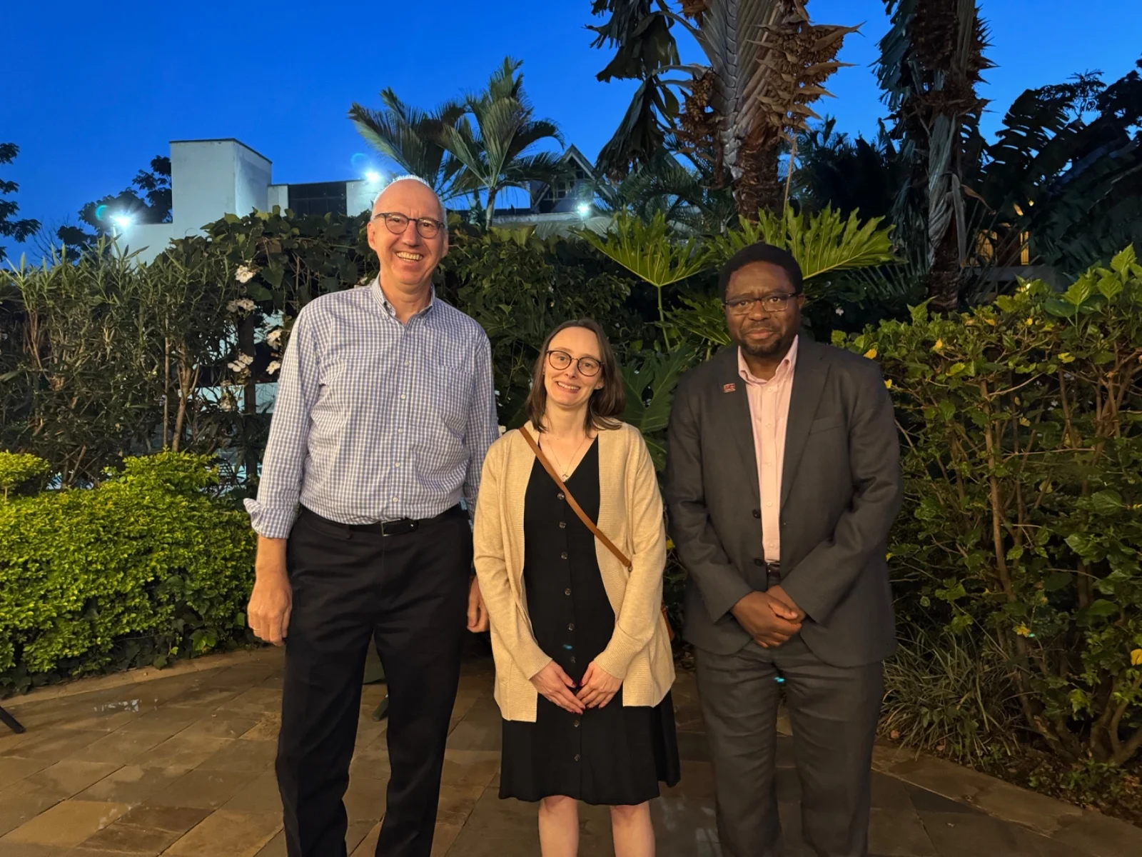 Part of wildlife research fund team