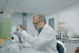 Ceva scientist working in a lab